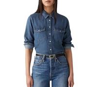 Levi's Femme Iconic Western Chemise à Bouton Bas, Paper Map 2, XS