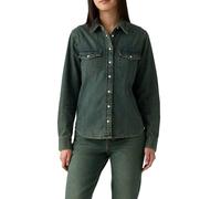 Levi's Femme Iconic Western Chemise à Bouton Bas, Verdant Ventures Top, L