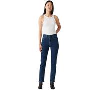 Levi's Femme Jean Tailored 724 High Rise, Straight Fit, Bleu (Seams to Work), W25/L30