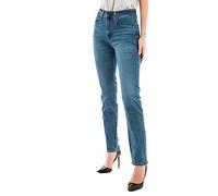 Levi's Femme Jeans 724 High Rise Straight, Blue Wave Mid, 29W / 30L