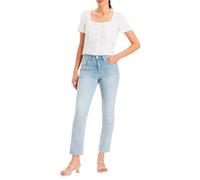 Levi's Femme Jeans 724 High Rise Straight, Cool Bright en Bleu, 31W / 30L