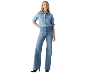 Levi's Femme Jeans Ribcage Bell Sonoma Walks Blue 24 34