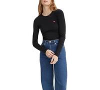 Levi's Femme Long-Sleeve Baby Tee, Caviar, L