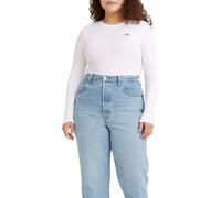 Levi's Femme Long-Sleeve Baby Tee, White +, XS