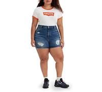 Levi's Femme Plus Size 501 High Rise Shorts Denim Shorts, Broken Midnight Plus, 22W