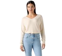 Levi's Femme Pull-Over col V Petal White Swan Triblend White L