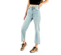 LEVI'S ® Jean 'Ribcage Straight Ankle Jeans' bleu denim, Taille 30 Longueur 31