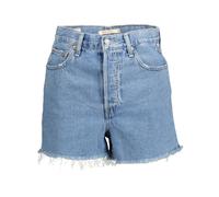 Levi's, Femme, Shorts, Bleu, Taille: W25 Short en Coton Bleu Clair pour Femme