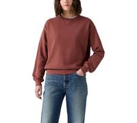 Levi's Femme Sweat-Shirt col Rond Heritage H225 Garment Dye Andorra Red M