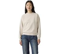 Levi's Femme Sweatshirt Heritage Crewneck en Coton, Standard Fit, Beige (H225 Chateau Gray), M
