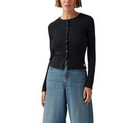 Levi's Femme T-Shirt Manche Longue Maille Pointelle Dry Goods Anthracite Night Black M