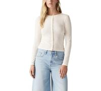 Levi's Femme T-Shirt Manche Longue Maille Pointelle Dry Goods Gardenia White XS