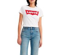 Levi's Femme The Perfect Tee T-Shirt, Batwing White , XXS