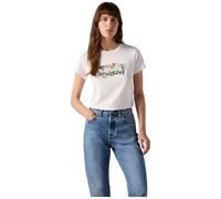 Levi's Femme The Perfect Tee T-Shirt, Coloring Book Dahlia, XS