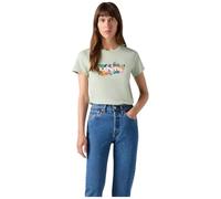 Levi's Femme The Perfect Tee T-Shirt, Coloring Book Poppy, XS