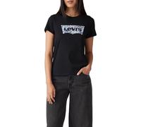 Levi's Femme The Perfect Tee T-Shirt, Ophelia Floral BW FI, XS