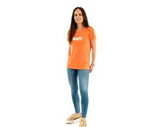 Levi's Femme The Perfect Tee T-Shirt, Persimmon , S