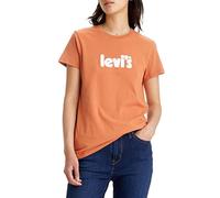 Levi's Femme The Perfect Tee T-Shirt, Poster Logo Autumn Leaf , S