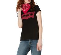 Levi's Femme The Perfect Tee T-Shirt, Stonewashed Black , XXS