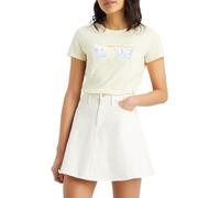 Levi's Femme The Perfect Tee T-Shirt, Sunrise BW Fill Anis, XXS