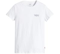 Levi's Femme The Perfect Tee T-Shirt, Watercolor Logo - Bright White , XXS