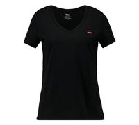 LEVI'S ® T-shirt 'The Perfect V-Neck' rouge feu / noir / blanc, Taille XS