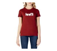 Levi's, Femme, Tops, Rouge, Taille: 38 FR T-shirt imprimé