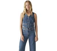 Levi´s ® Braided Waistcoat Bleu S Femme