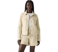 Levi's Femme Veste denim Original Trucker en Coton, Slim Fit, Beige (Spacey Brown Rice Tr), M