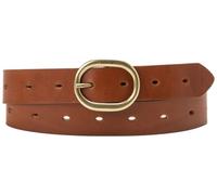 Levi's Femme Women's High-low WOMEN S HIGH LOW BELT, Cognac, 75 EU