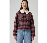 Levi's Flannel Shrunken 90s Gough Plaid Rose Taupe Taille: S | Blousons Outlet | Femme | Le Noir