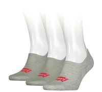 Levi's Footie, Middle Grey Melange, 39/42 (Lot de 3) Mixte