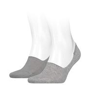 Levi's Footie, Middle Grey Melange, 43/46 (Lot de 2) Mixte