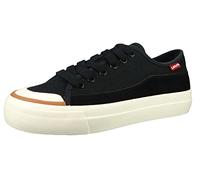 Levi's Footwear and Accessories Femme Square Low S Sneakers, Regular Black, 41 EU