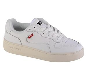Levi's Footwear and Accessories Glide S, Sneakers Femme, Regular White, 41 EU