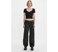 Levi's Fx Leather Pant Black Taille: W26L30 | Pantalons en cuir Outlet | Femme | Le Noir