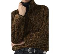 Levi´s ® Gemma Half Zip Sweatshirt Marron M Femme