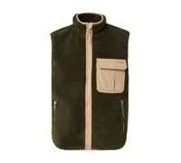 LEVI'S ® Gilet 'Joonie Sherpa Vest' beige / olive, Taille L