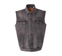 LEVI'S ® Gilet 'Relaxed Trucker Vest' noir chiné, Taille S