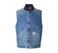 LEVI'S ® Gilet 'Sansome Vest' bleu marine / bleu denim / rouge / blanc, Taille S