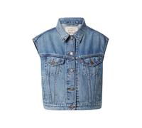 Levis Women's Shrunken Cropped Denim Jacket Arrête de te la péter. 10 (S) Female