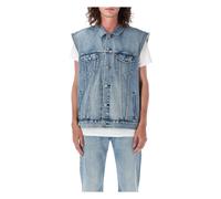 Levi's - Gilet Trucker Décontracté - Homme - Vestes - Bleu - Taille: L