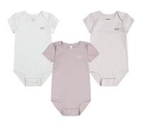 Levi's Girls 3pk Bow Bodysuit Set Rapture Rose Taille: 6M | Sous-vêtements Outlet | kids | Rose