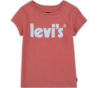 Levi's Girls Basic Tee Shirt W/ Poster Mineral Red Taille: 14Y | T-Shirts Outlet | kids | Rouge