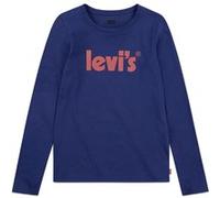 Levi's Girls Ls Poster Logo Top Twilight Blue Taille: 14Y | Chemises Outlet | kids | Bleu