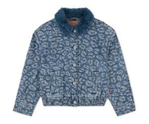Levi's Girls Oversized Fur Collared Jacket Blazing Blue Taille: 14Y | Vestes Outlet | kids | Bleu
