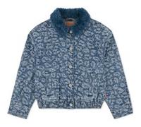 Levi's Girls Oversized Fur Collared Jacket Blazing Blue Taille: 16Y | Vestes Outlet | kids | Bleu