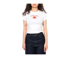 Levi's - GR Essential Sporty Tee - Femme - Tops - Blanc - Taille: 40 FR