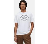 Levi's Graphic Crewneck Tee Black Logo White Body Taille: M | T-Shirts Outlet | Homme | Le Noir