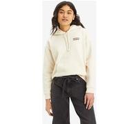 Levi's Graphic Everyday Sweatshirt, Sweat à Capuche Annessa Cheetah BW Fill White Swan, XS Femme